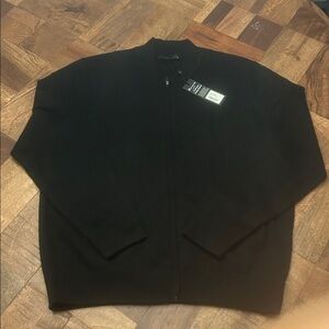 Greyson-Sagaponack Ultra-Light Sweater-Shepherd (Black)-XL